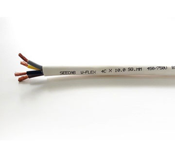 White Flexible Cable